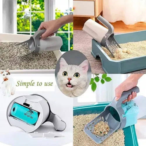 🐱SUPER DESCUENTO PALA RECOGE ARENA GATOS/SMART🚨🔥